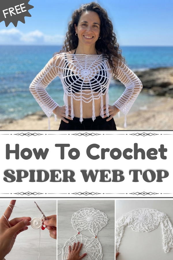 Top Crochet Spider Web Tutorial Easy Tutorial for Beginners (1)