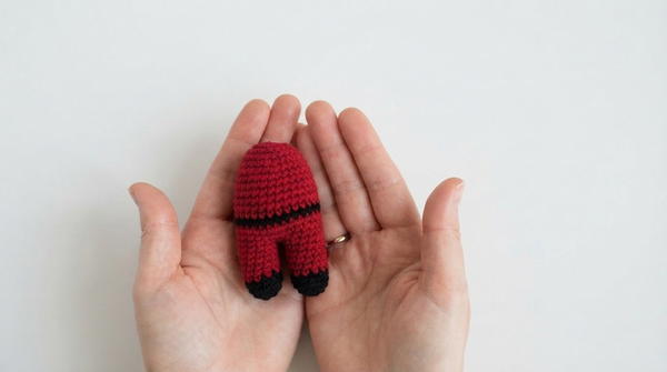 Crochet soldier crochet squid game soldier squid game (4)