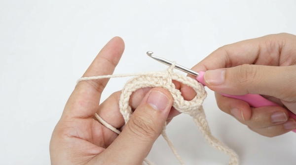Cup sleeve crochet holder cup rajut beginner friendly 4