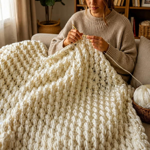 Delicate and easy Turkish stitch!!! Ideal for blankets and garments (8)