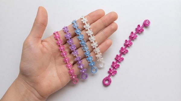 Easy and delicate butterfly bracelet! Look at it (3)