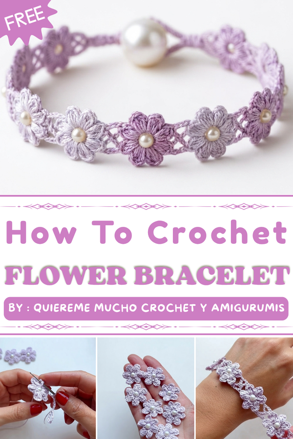 Flower Bracelet 🌸 Unique and Delicate Design 1