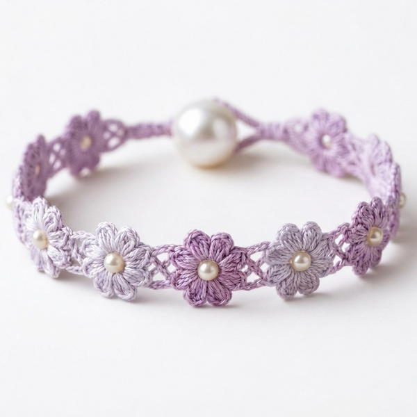 Flower Bracelet 🌸 Unique and Delicate Design 9