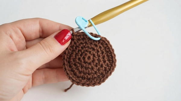How To Crochet Amigurumi Pincushion Cake 3