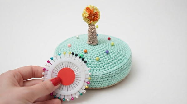How To Crochet Amigurumi Pincushion Cake 9