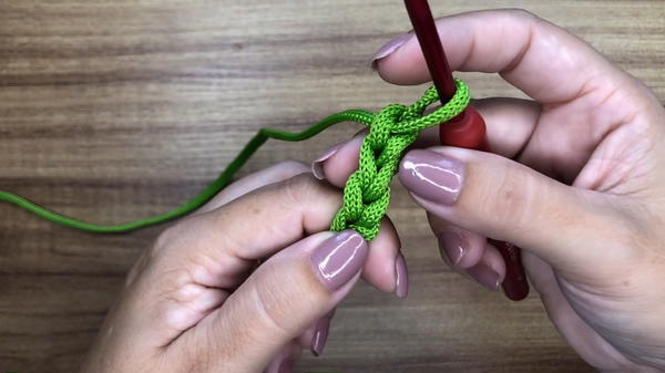 How To Crochet Bag Tutorial With Polyester Yarn 3