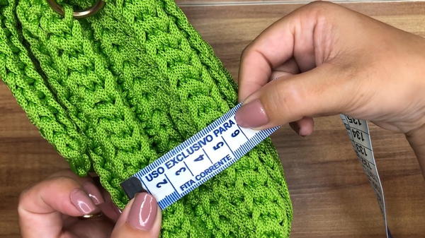 How To Crochet Bag Tutorial With Polyester Yarn 9