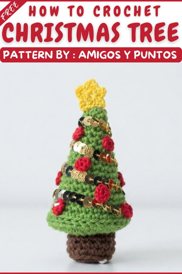 How To Crochet Christmas tree 10