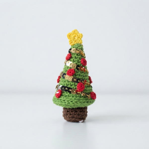 How To Crochet Christmas tree 11