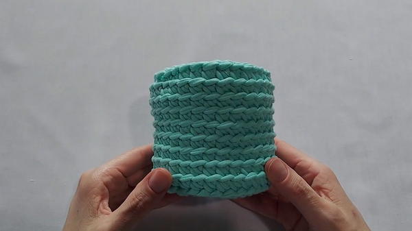 How To Crochet Desk Organizer (8)
