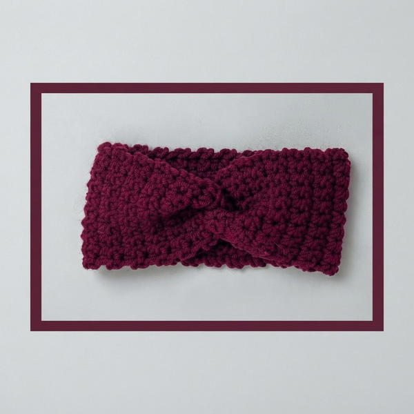 How To Crochet Quick and Easy Headband (11)