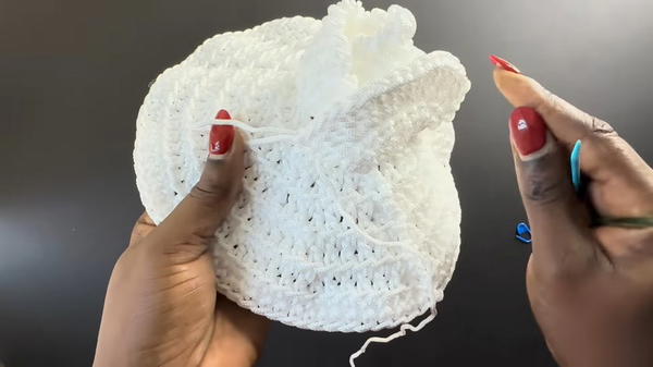 How To Crochet Rose Flower Bag Beautiful Floral Pattern Tutorial (6)