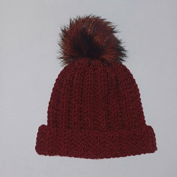 How To Crochet Simple And Quick Hat (9)