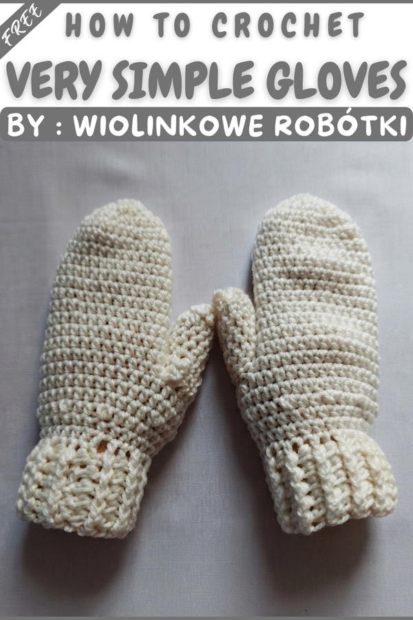 How To Crochet Very Simple Gloves (10)