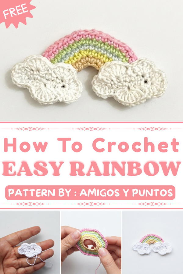 How to Crochet Rainbow 1