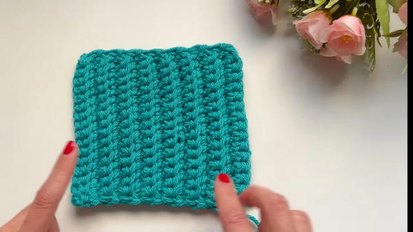 Monster slippers made from just one knitted square 4