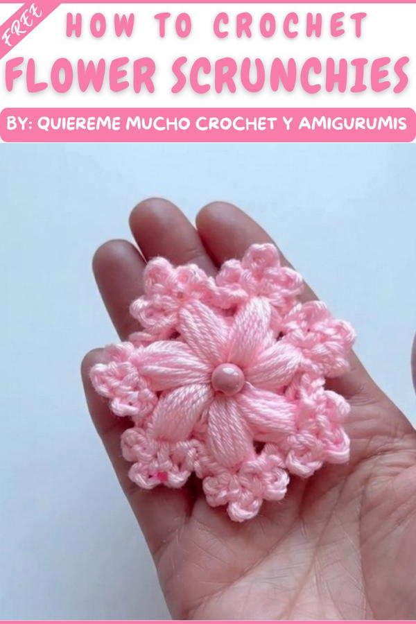 These Accessories Are Selling Like Hotcakes flower Hair Scrunchies 1 (2)