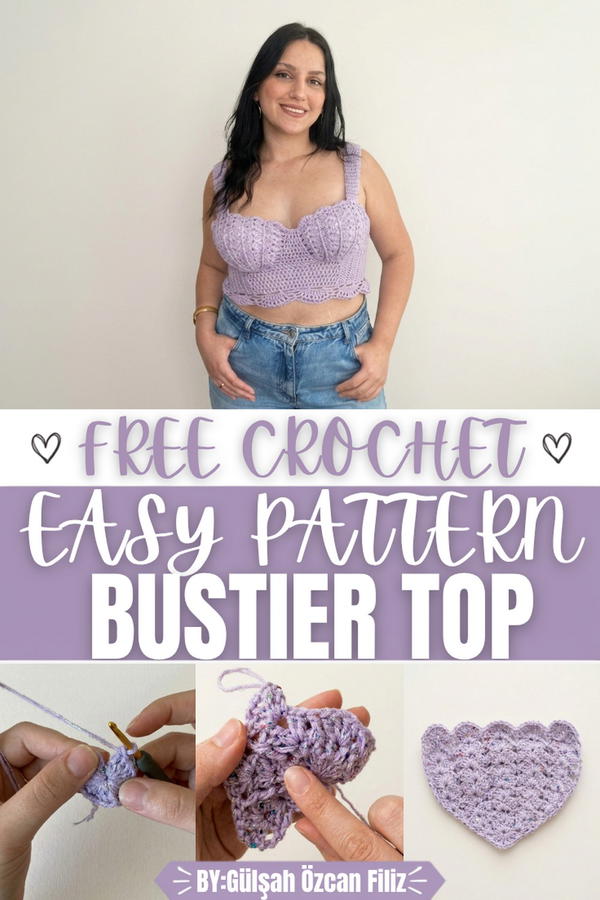Crochet Bustier Top Tutorial