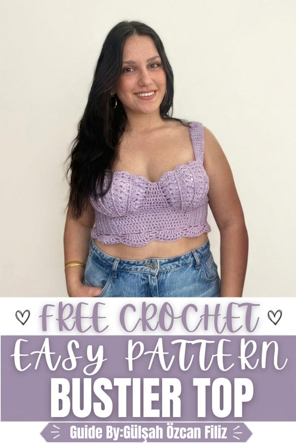 Crochet Bustier Top Tutorial