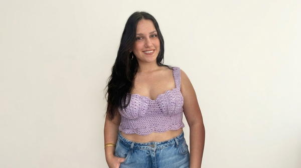 Crochet Bustier Top Tutorial
