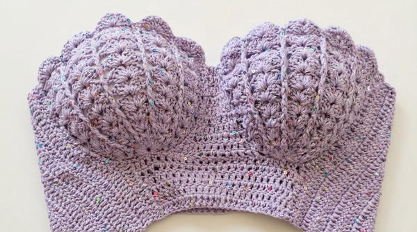 Crochet Bustier Top Tutorial