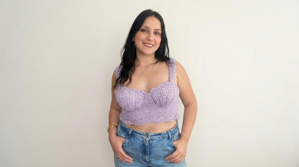 Crochet Bustier Top Tutorial