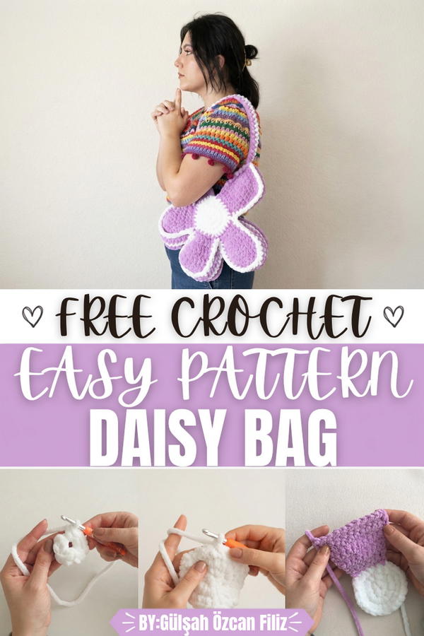Crochet Daisy Bag Pattern