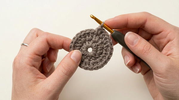 Crochet Flower Pot Hanging