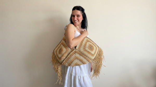 Crochet Granny Square Bag Pattern