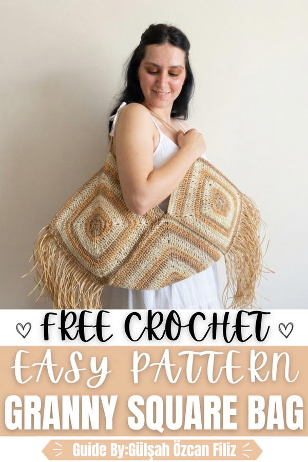 Crochet Granny Square Bag Pattern