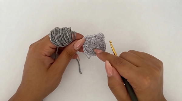 Crochet Granny Square Hooded