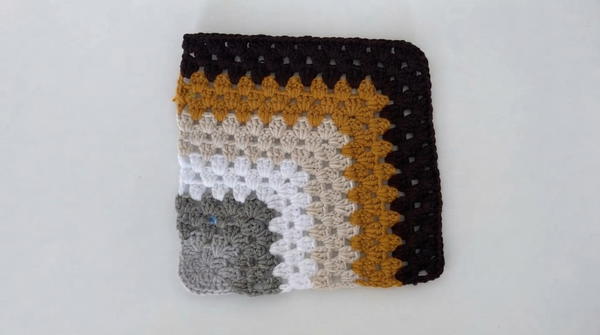 Crochet Granny Square Hooded