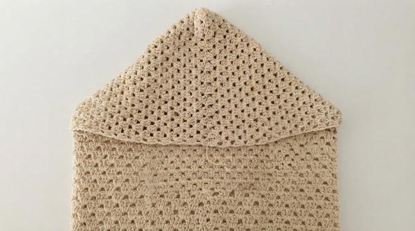 Crochet Granny Square Hooded