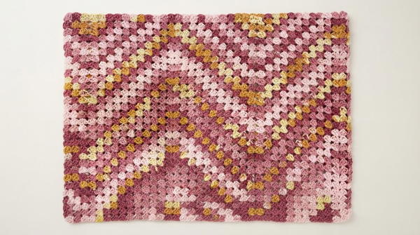 Crochet Granny Square Maxi Dress