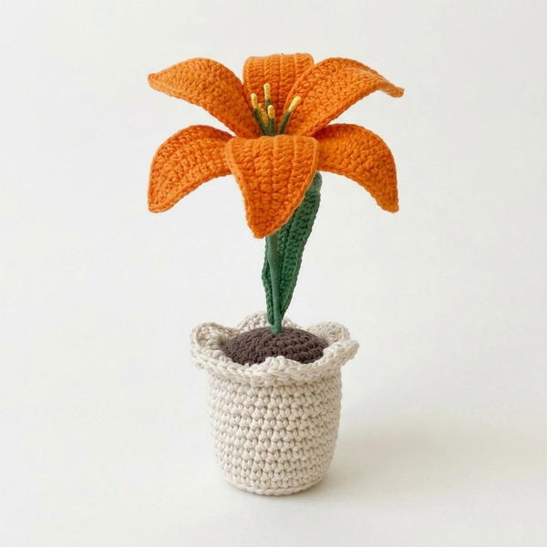 Crochet Lily Flower Pattern