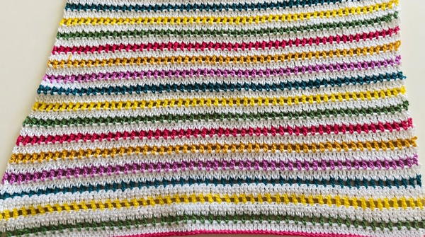 Crochet Mesh Stitch Blouse Pattern