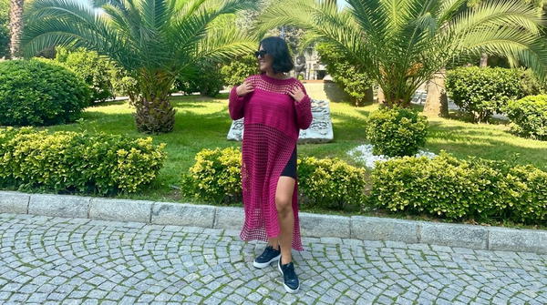 Crochet Oversized Mesh Tunic Tutorial