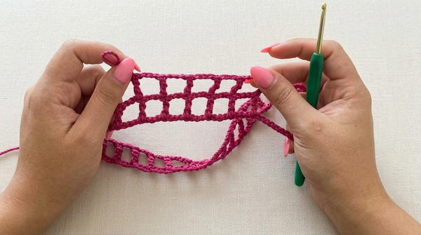 Crochet Oversized Mesh Tunic Tutorial