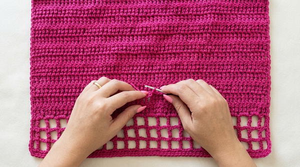 Crochet Oversized Mesh Tunic Tutorial