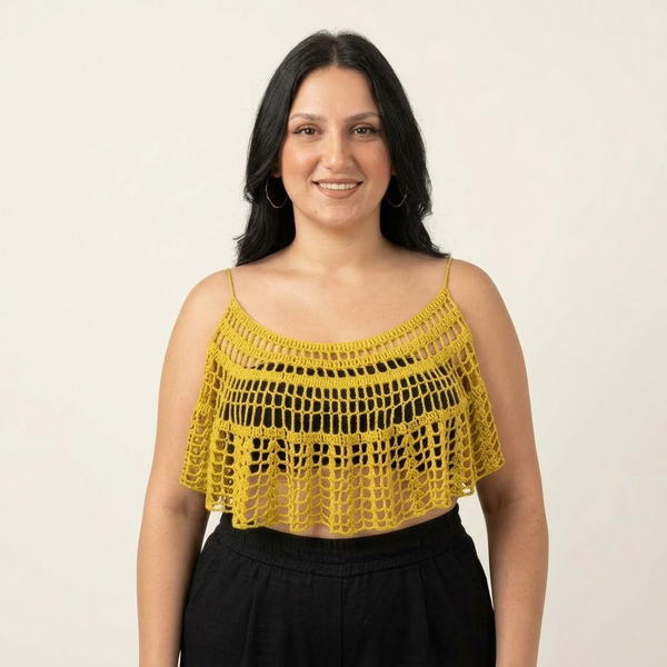 Crochet Simple Blouse Tutorial Pattern