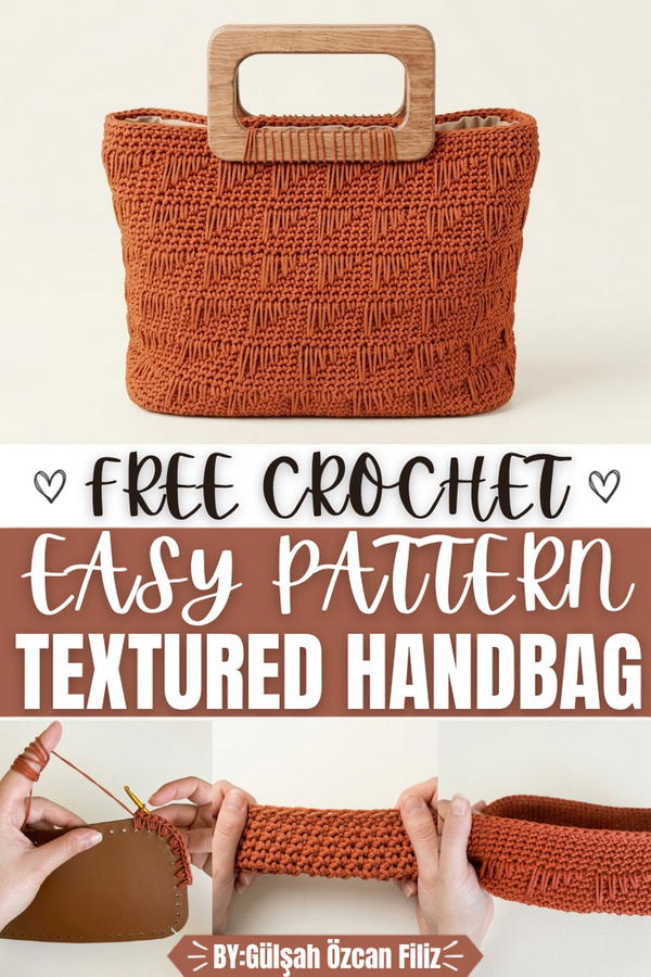 Crochet Textured Handbag Tutorial