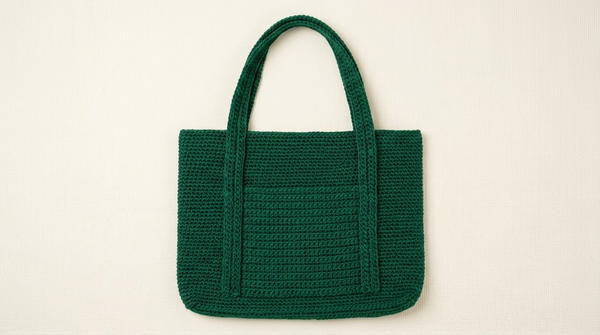 Crochet Tote Bag for College