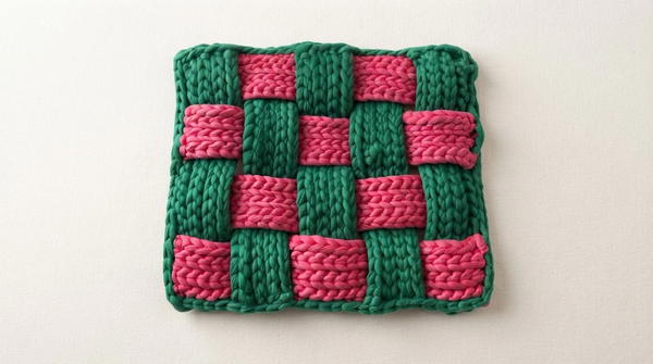 Easy Crochet Checkered Bag Pattern