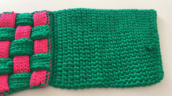Easy Crochet Checkered Bag Pattern