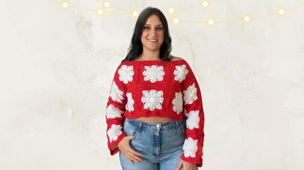 Easy Crochet Christmas Sweater