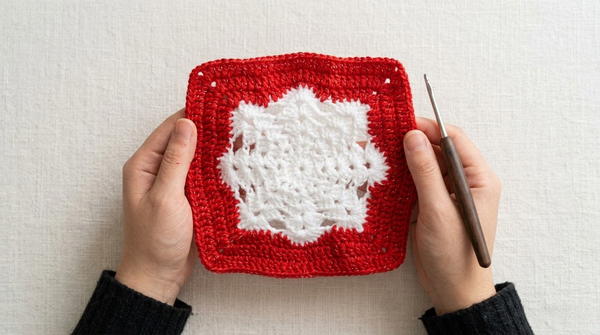 Easy Crochet Christmas Sweater