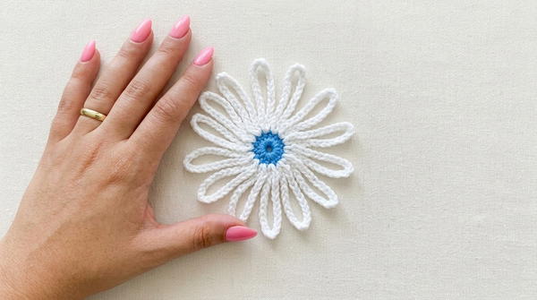 Easy Crochet Flower Mesh Cardigan Tutorial