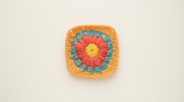 Easy Crochet Granny Square Sweater Pattern