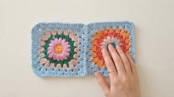 Easy Crochet Granny Square Sweater Pattern