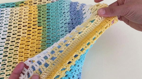 Easy Crochet Mesh Blouse